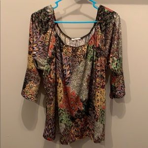 Three quarter length sleeve